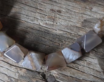 DRUSY AGATE Sterling Silver Necklace