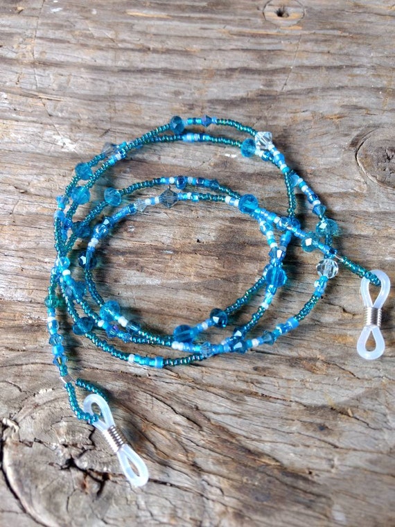 Swarovski crystal hotsell eyeglass chains