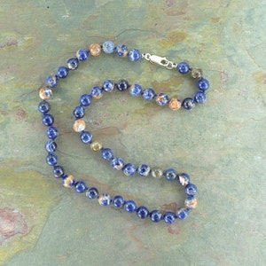 RED SODALITE Chakra Necklace All Natural Semi-Precious Stones Healing Metaphysical
