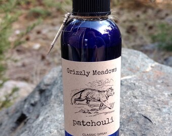 PATCHOULI SMUDGE SPRAY - Classic Spray Mist - Smoke-Free Alternative to Traditional Smudging - Clear Negative Energy From Home, Office