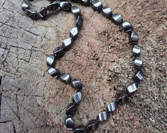 JET Natural Gemstone Long Necklace