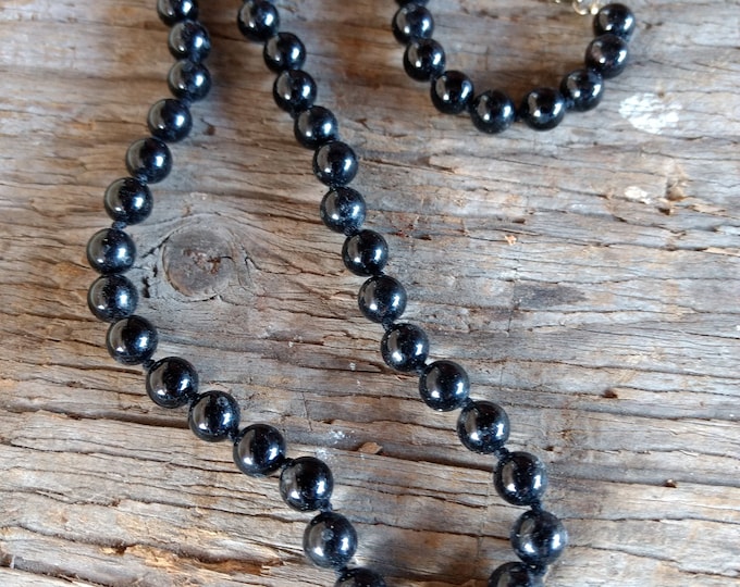 BLACK TOURMALINE Chakra Necklace Bracelet Earrings All Natural Semi-Precious Stones Healing Metaphysical