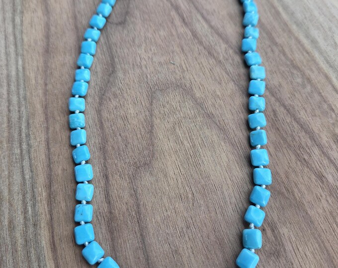 ARIZONA BEAUTIFUL TURQUOISE Gemstone Sterling Silver Necklace