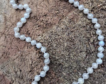 LABRADORITE Chakra Necklace All Natural Semi-Precious Stones Healing Metaphysical