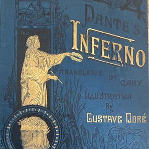 Antique Dante’s Inferno Illustrated by Gustave Doré