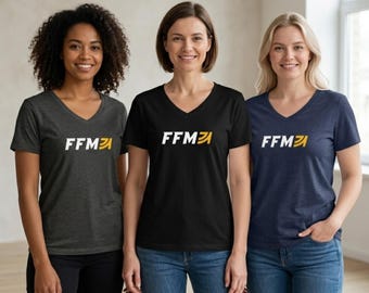 FFM Women’s Relaxed V-Neck Tee