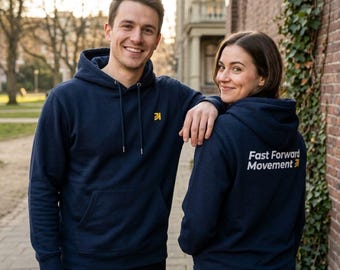 Fast Forward Movement Hoodie: Organic Cotton Blend Streetwear