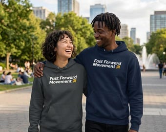 Fast Forward Movement || Unisex Essential Organic Hoodie