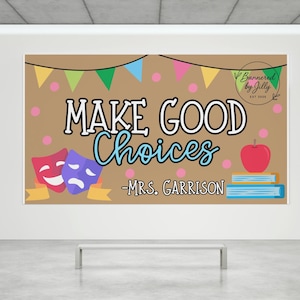 Back to School Banner Template for Teachers – 35&quot;x60&quot; | Editable in Canva