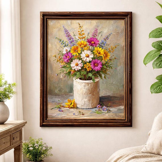 Floral Toilet Paper Poster, Funny Bathroom Wall Art, Vintage Flower Tissue Print, Quirky Bathroom Decor, Aesthetic Restroom Wall Art