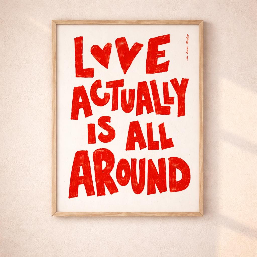 Love Actually - Etsy