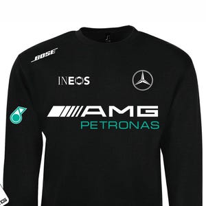 Mercedes AMG Petronas Formula One Team Crewneck Sweatshirt, Unisex, Gift, Cotton