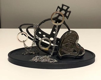 Porte-bijoux punk Saturne Y2K