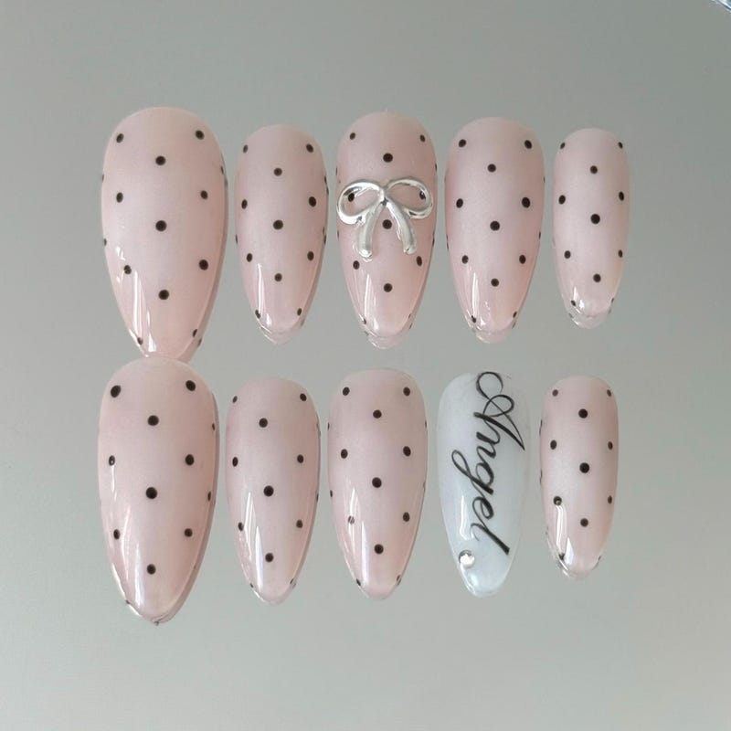 Script Nail - Etsy
