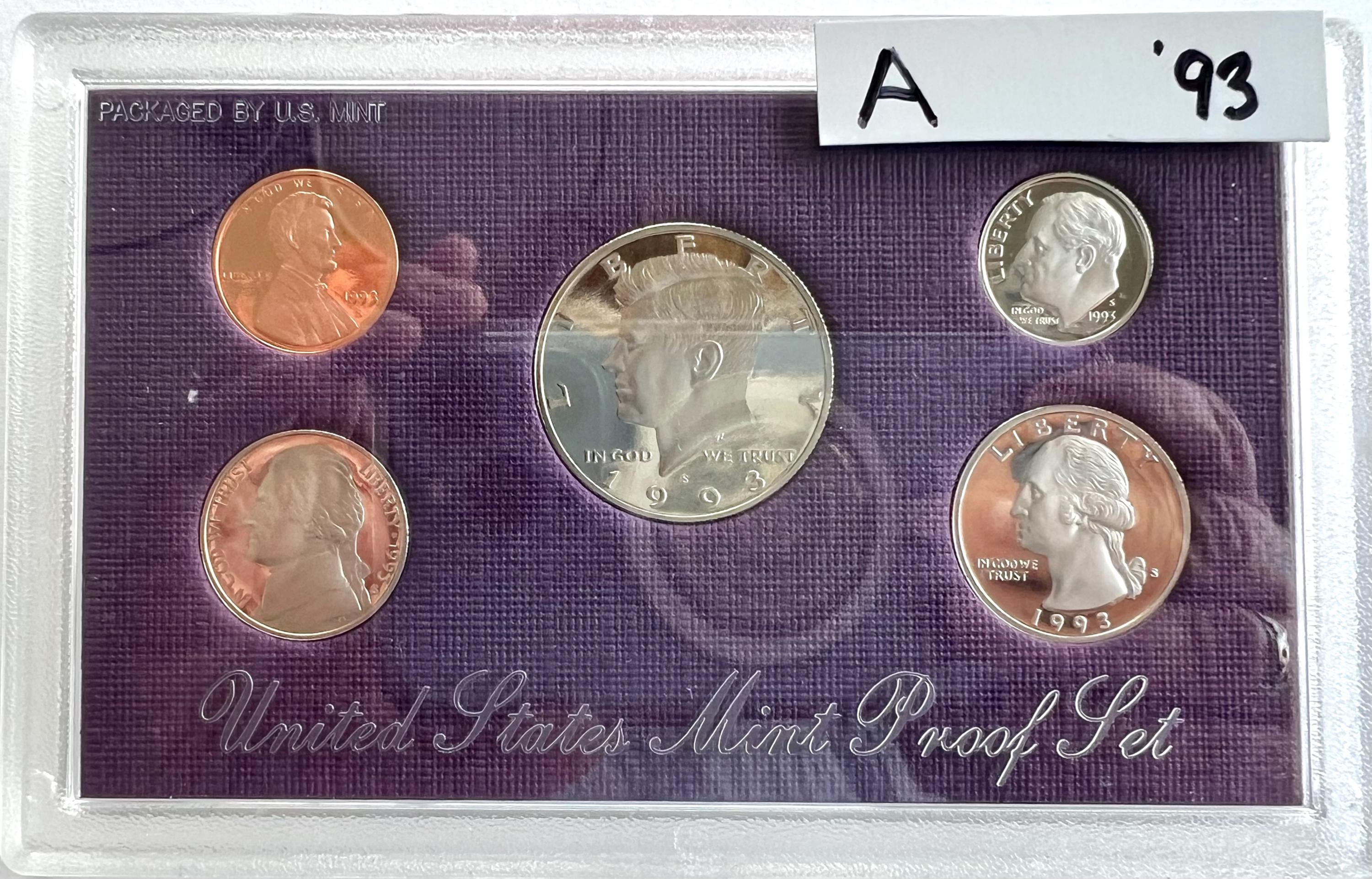 1993 Us Mint Set - Etsy