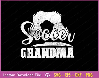Fußball Oma SVG - Spieltag Clipart (digitaler Download)