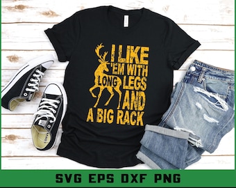 Funny Hunting SVG: Deer Humor Outdoors Shirt Design (Digital Download)