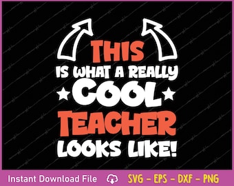 Teacher SVG | Funny Teacher Saying, Shirt Design (Digital Download)