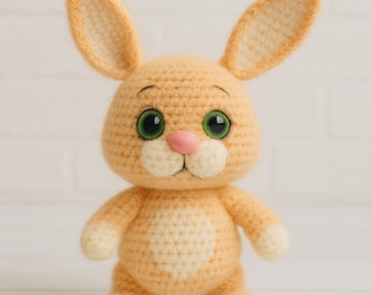 Bunny Digital Pattern pdf – Amigurumi Crochet Pattern | Instant Download | Beginners Friendly