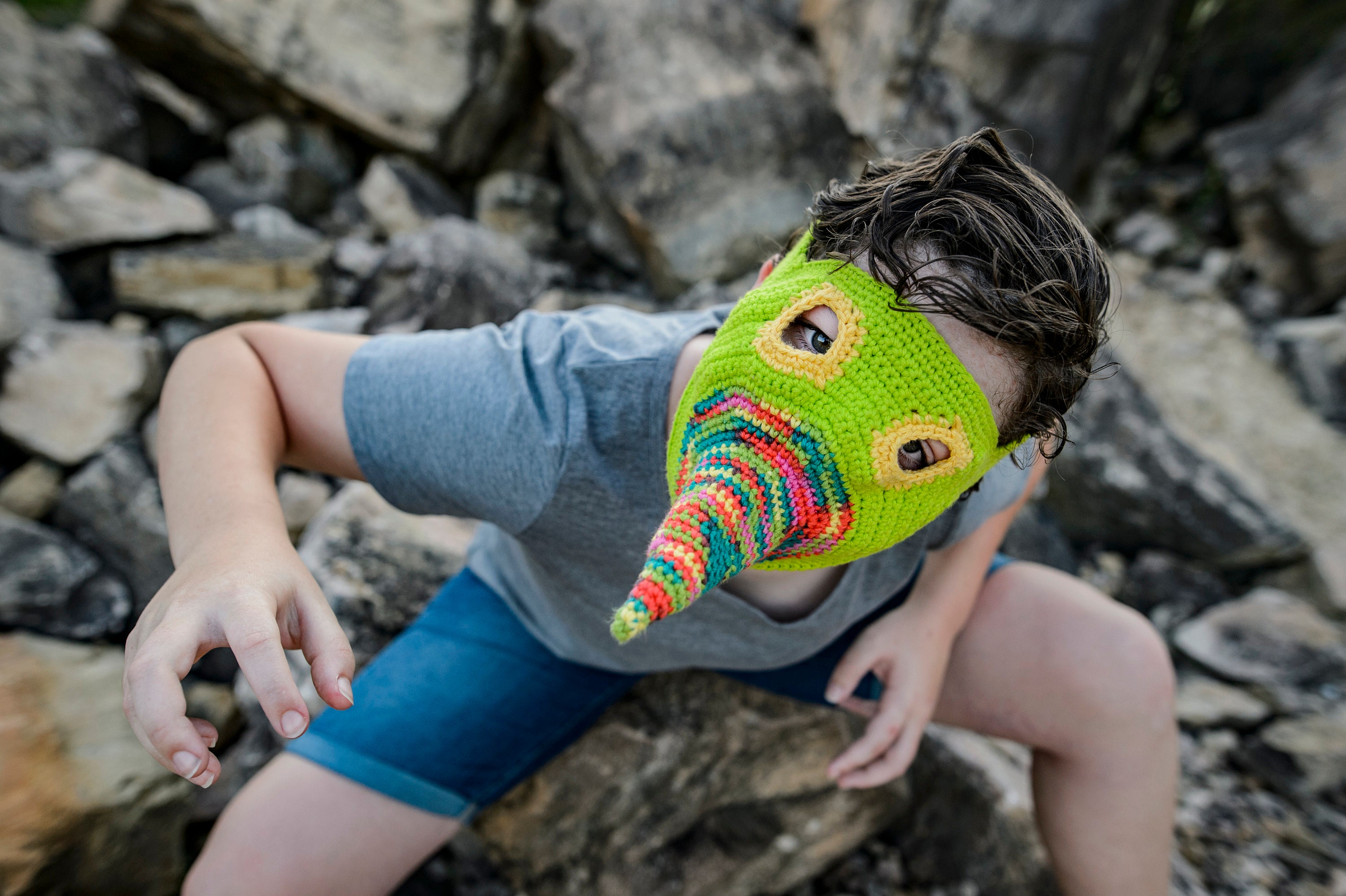 Halloween Crochet Pattern Plague Mask Crochet Pattern Plague Etsy