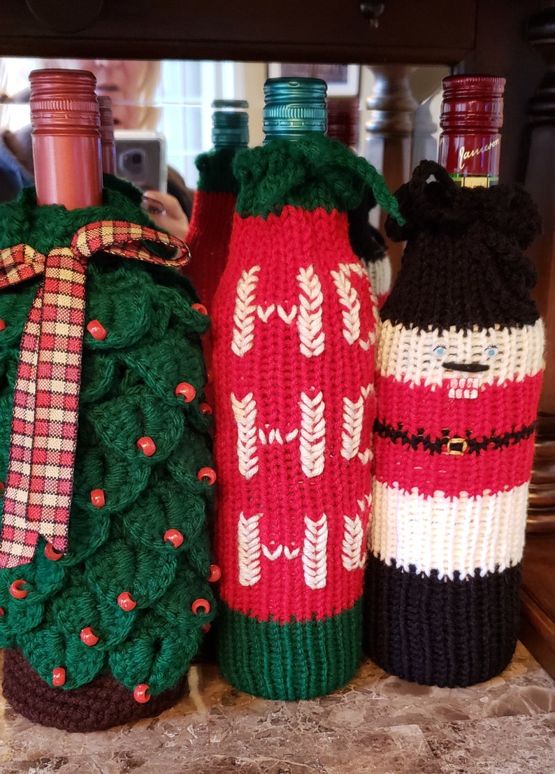 Nutcracker Wine Gift Bag Addi Pro Pattern Liquor Bottle Gift Etsy