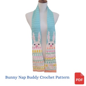 Crochet Pattern, Bunny Kitchen Boa Crochet Pattern, Rabbit Home Decor