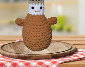 Sam I Yam Amigurumi, Handmade Crochet - Thanksgiving Plush Toy