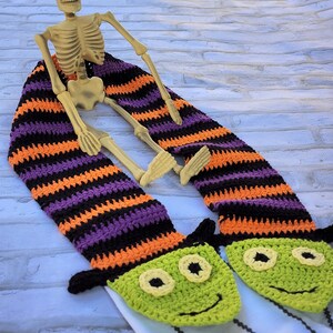 Witch Kitchen Boa, Handmade Crochet, Halloween Kitchen Decor, Witchy Gift