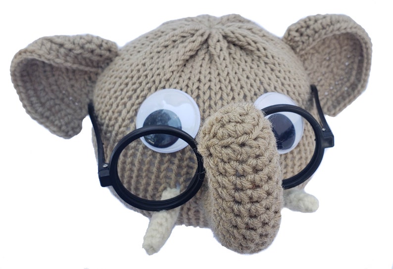 Bull Elephant Addi Knitting Machine Pattern Baby Elephant Elephant Eyeglass Holder Addi King Pattern Girl Elephant