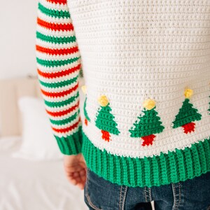 Christmas Elf Sweater Crochet Pattern