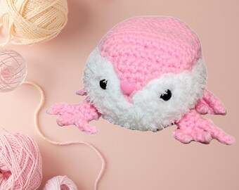 Pink Fairy Armadillo Crochet Pattern: Amigurumi Pichiciego (PDF Download)