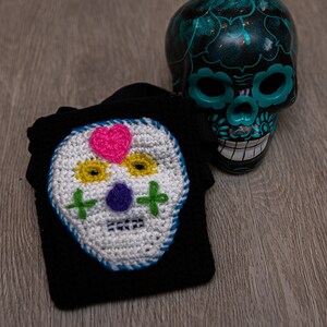 sugar skull purse