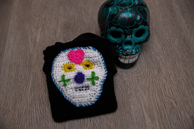 sugar skull purse