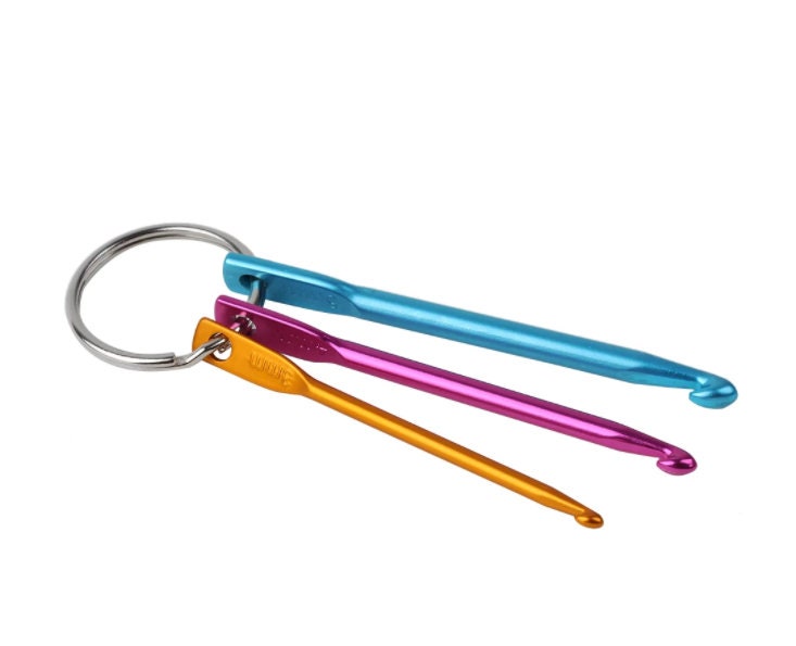 TRAVEL CROCHET HOOK KEYCHAIN —  - Yarns, Patterns and Accessories