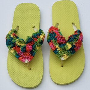 Butterfly Flip Flops Crochet Pattern