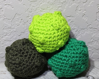 Pickle Kick Sack Crochet Pattern PDF, Footbag Crochet Pattern, Novelty Gift Idea