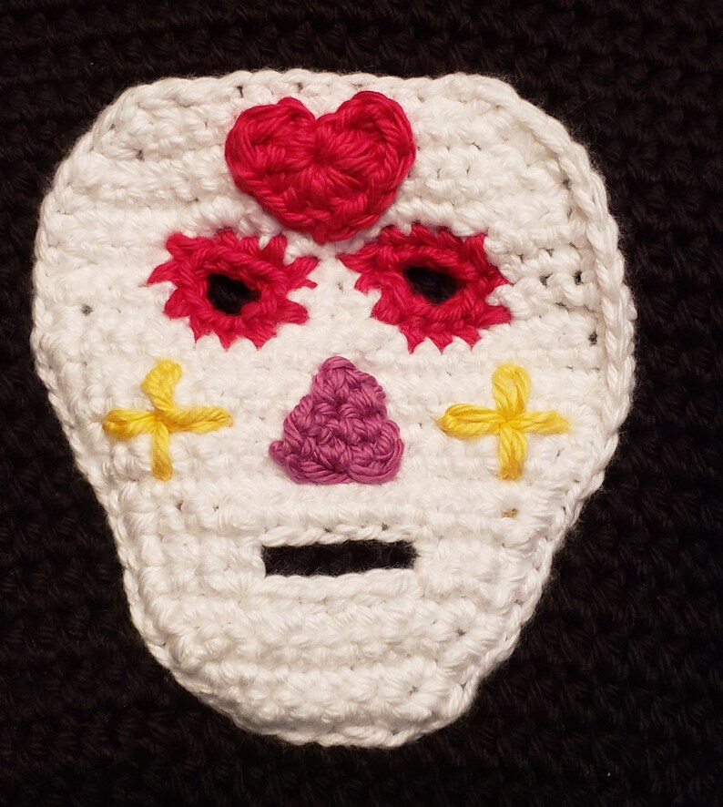 Sugar Skull Bowling Ball Bag Crochet Pattern Etsy