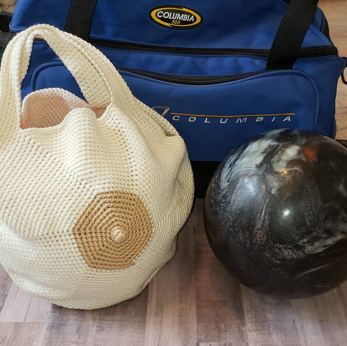 Bowling Ball Bag Crochet Patterns Ebook Eyeball Boob Etsy