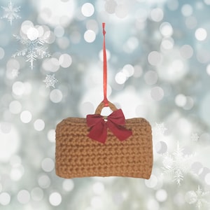 Kerstornament, kofferornament, reizigerscadeau, cadeau voor hem