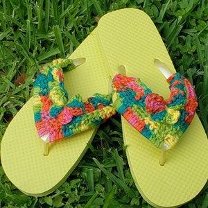 Butterfly Flip Flops Crochet Pattern