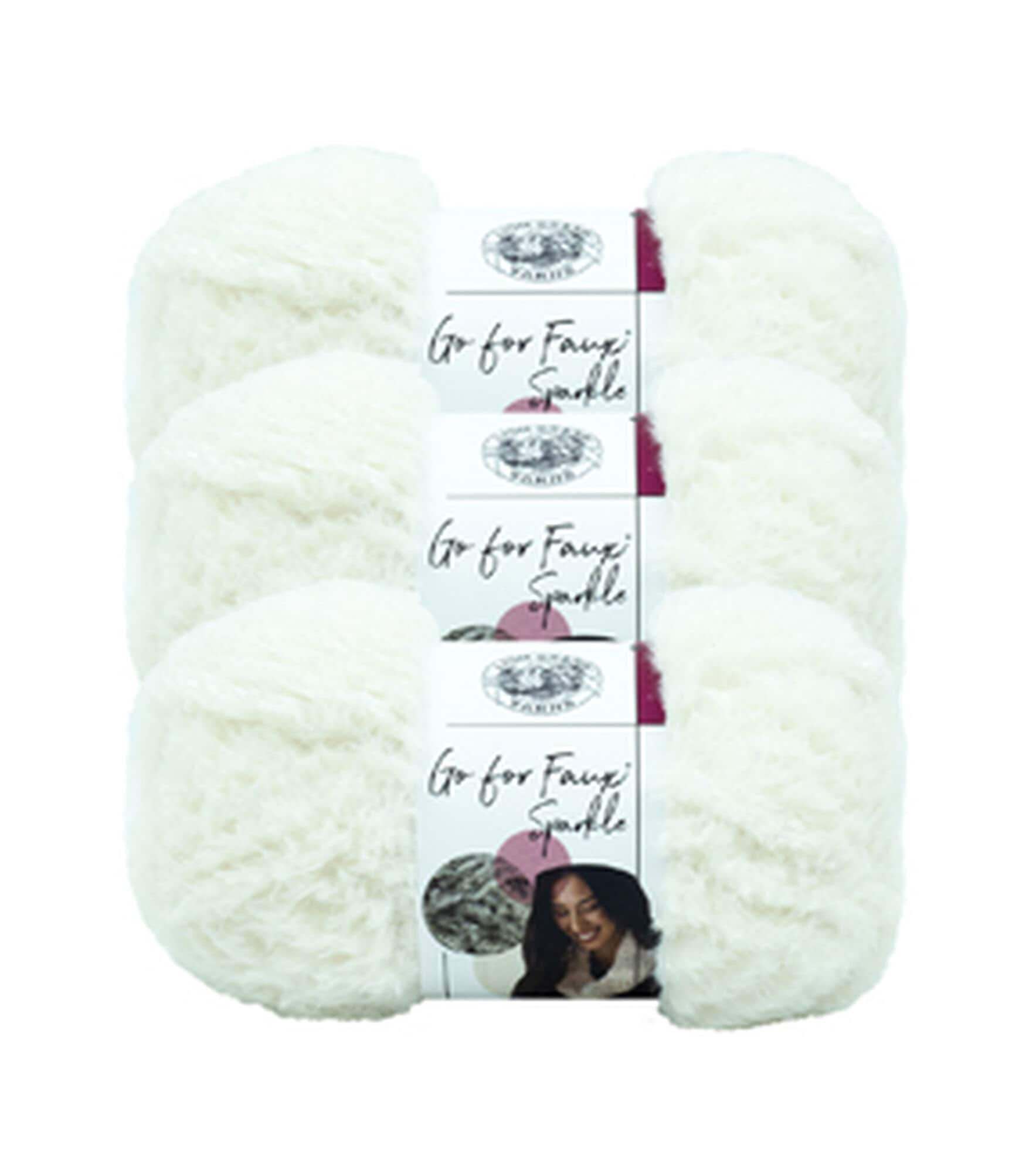 NICEEC 2 Skeins Super Soft Fur Yarn Chunky Fluffy Faux Fur Yarn Eyelash  Yarn for Crochet Knit total Length 232m235yds,50g2 