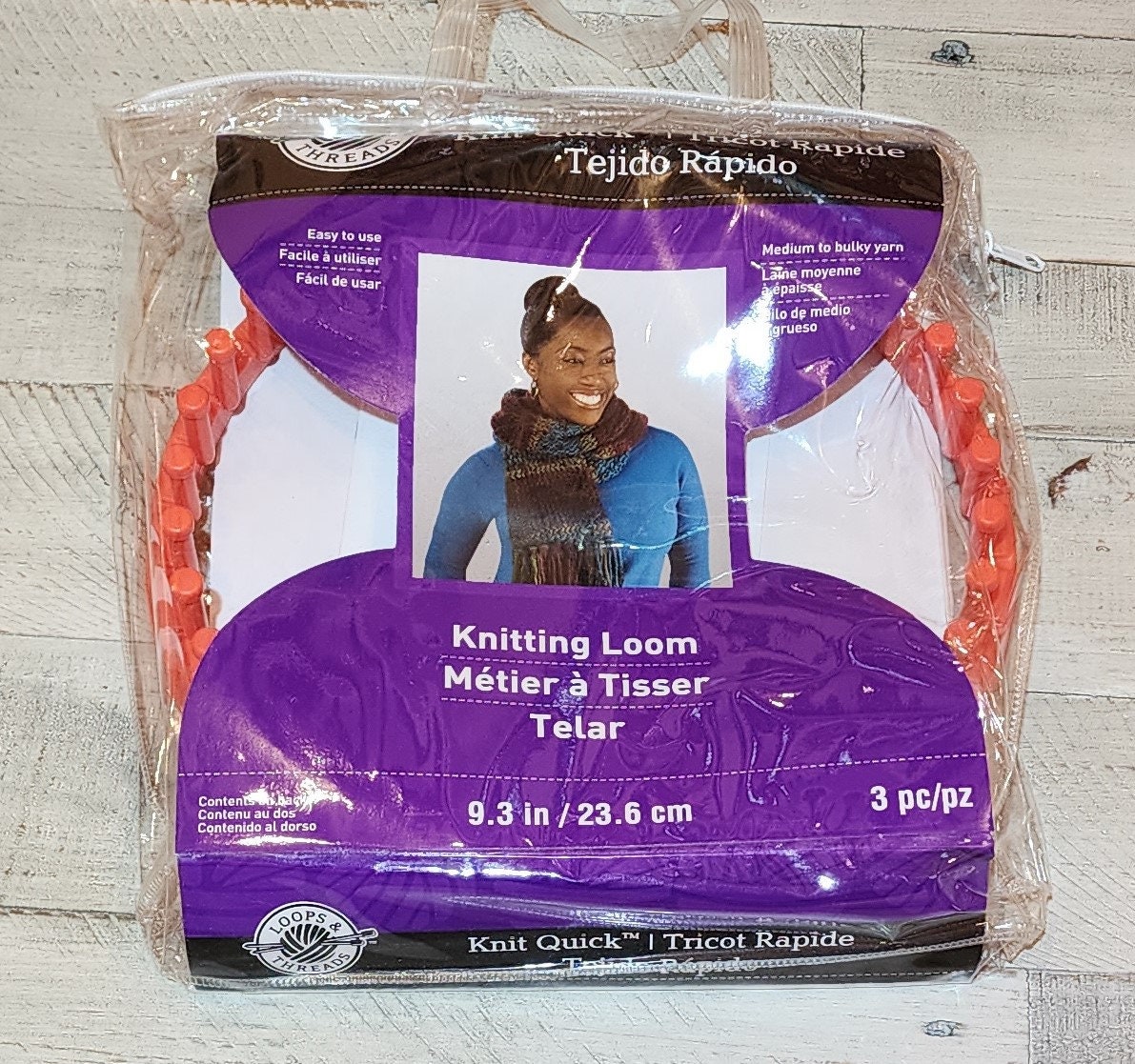 Loops & Threads Knit Quick Knitting Loom Set