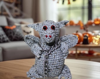 Halloween Gargoyle Amigurumi – Handmade Crochet