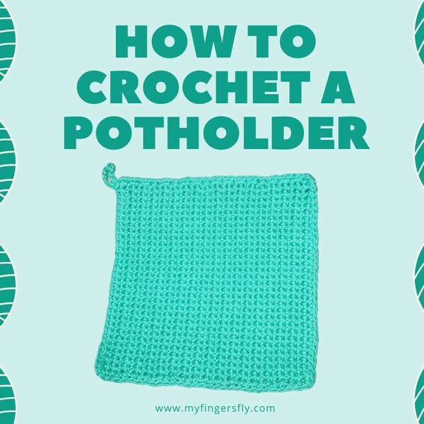 Crochet Potholder Etsy