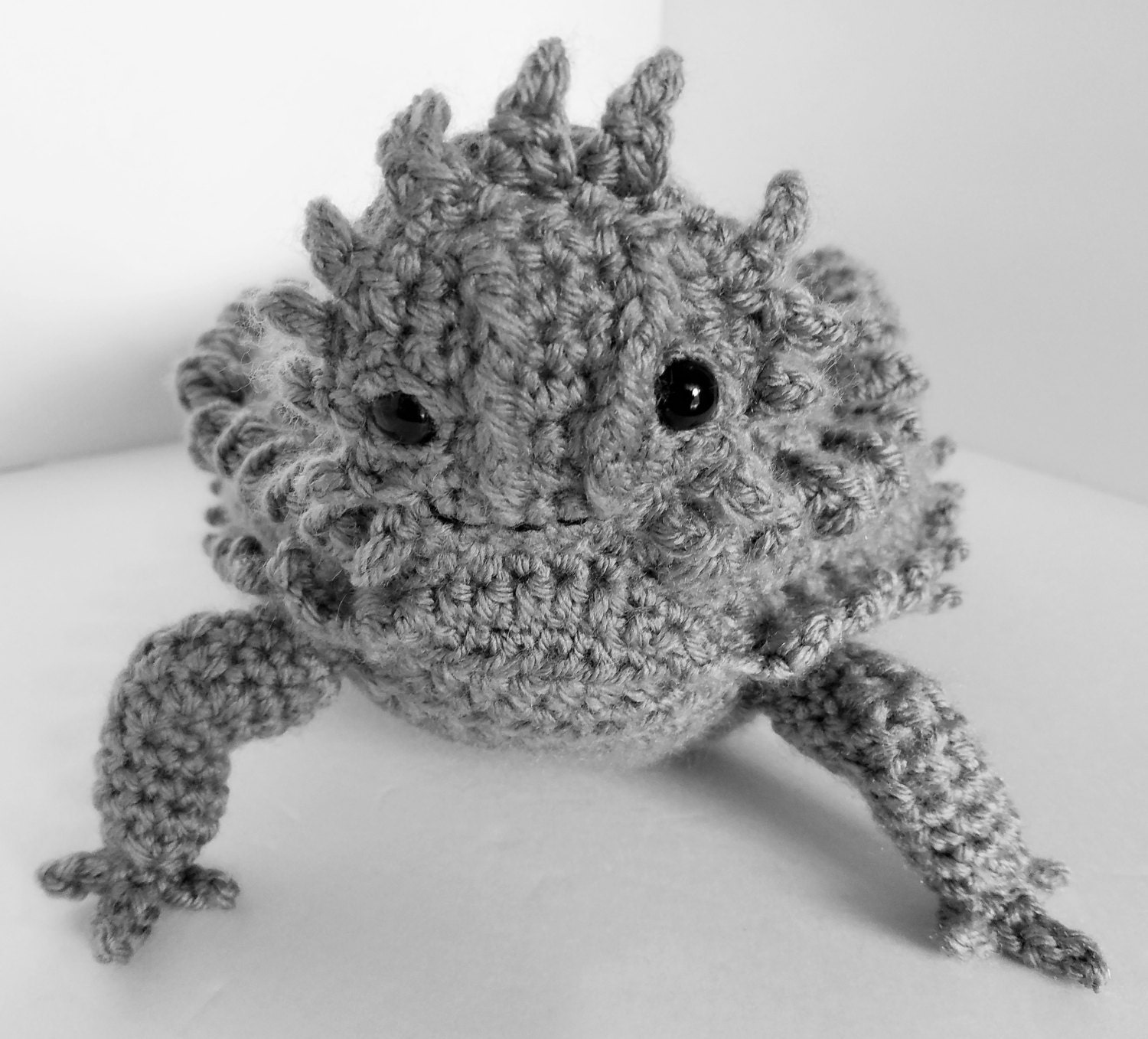 Texas Horny Toad Crochet Kit Texas Horned Lizard Crochet Kit Etsy