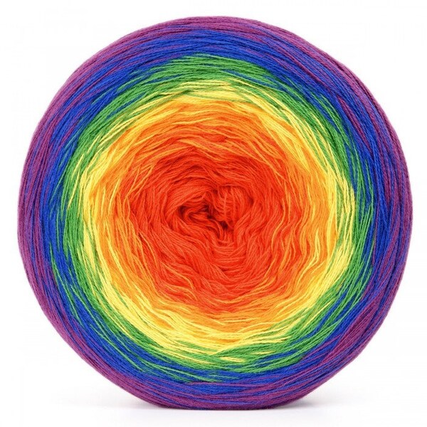 Rainbow Yarn Etsy
