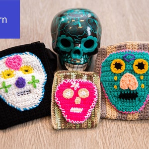 sugar skull purse