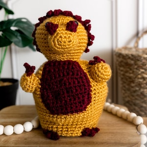 Wende-Drachen-Ei & Baby-Drachen Häkelanleitung - Amigurumi Fantasy Toy PDF