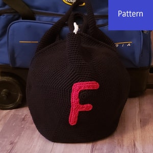 Bag Crochet Pattern, F Bomb Bowling Ball Bag, Gifts for Dad