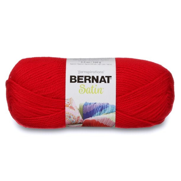 Bernat Satin Worsted Weight Yarn the Softest Etsy UK
